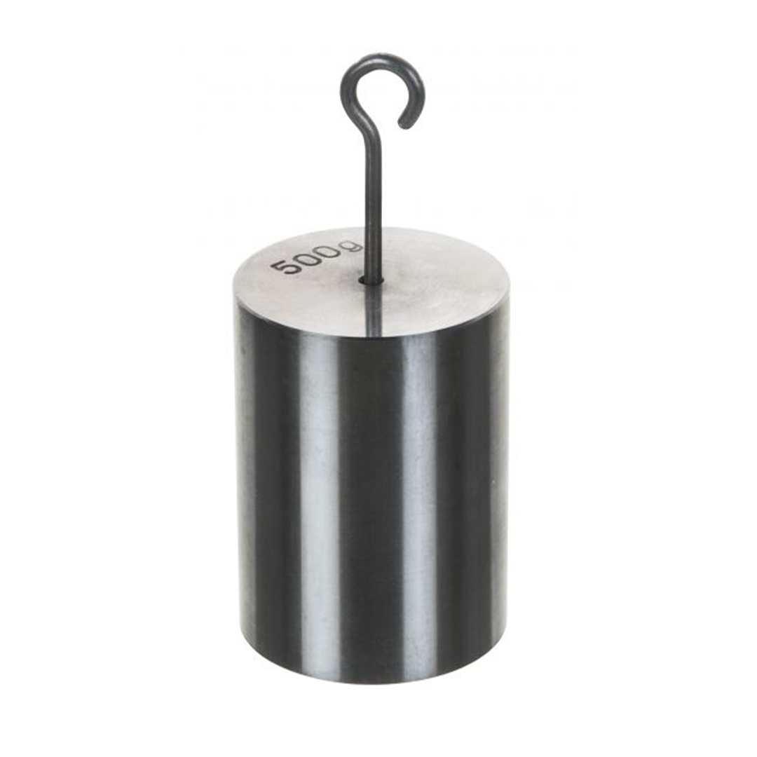 Double Hooked Weight Stainless Steel 500 grams (1.10 Lbs.) Eisco Labs