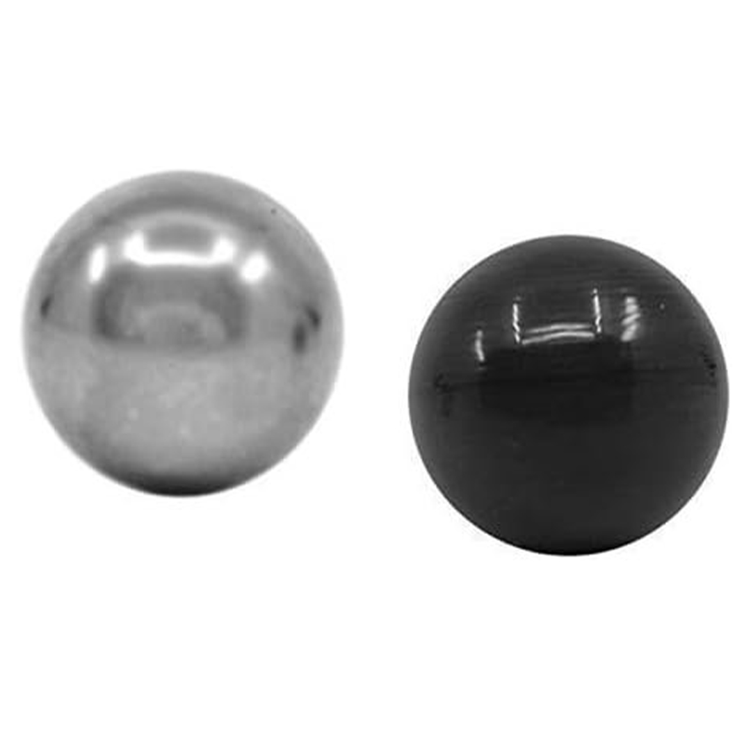 Replacement Balls, Set of 2 - Steel Ball (0.5