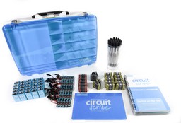 Circuit Scribe Intro Classroom Kit - Blue-White 17x13x5in Box