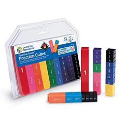 Fraction Tower® Fraction Cubes