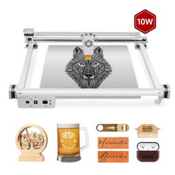 Aufero AL2 Laser Engraving & Cutting Machine 15,000mm/min 10W & 5W