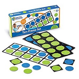 Magnetic Ten-Frame Answer Boards