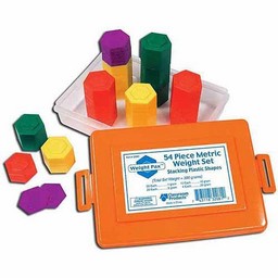 Hexagram® Metric Weight Set, 54 Pieces