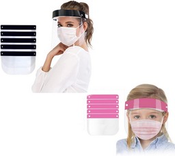 Children's Face Shields - Set Of 5