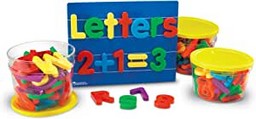 Jumbo Magnetic Letters & Numbers Bundle, 116 Pieces