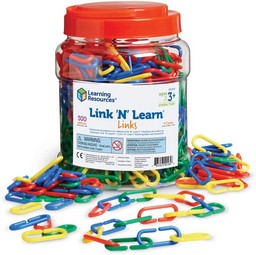 Link 'N' Learn® Links: 4 colors, Set of 500