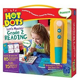 Hot Dots® Let’s Master Grade 2 Reading Set with Hot Dots Pen
