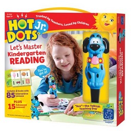 Hot Dots® Jr. Let’s Master Kindergarten Reading Set with Ace Pen