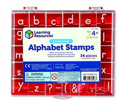 Lowercase Alphabet & Punctuation Stamps 