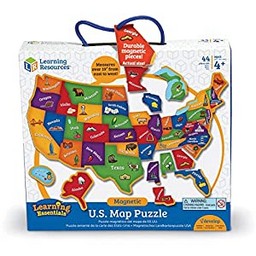 Magnetic U.S. Map Puzzle