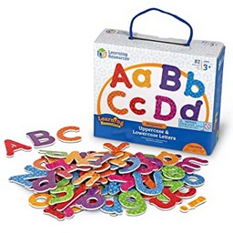 Magnetic Uppercase & Lowercase Letters