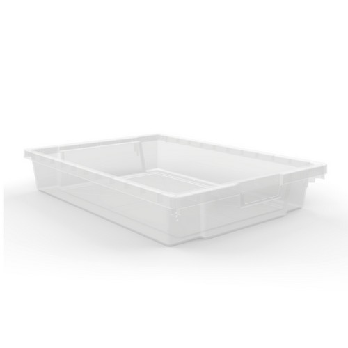 Buy Stackable Storage Bins (8 Small, Clear) Online Furniture & Fixtures Luxor Educational