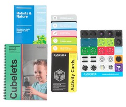 Modular Robotics Cubelets Lesson Plan Bundle: Launchpad edition - Multi 14x12x5in Box Grade 1-3