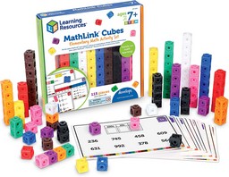Learning Resources MathLink Cubes Elementary Math Activity Set