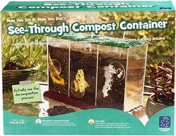 Now You See It, Now You Don’t™ See-Through Compost Container
