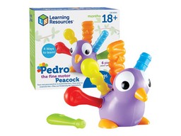Pedro the Fine Motor Peacock