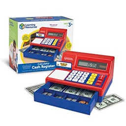 Pretend & Play® Calculator Cash Register 