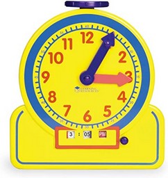 Primary Time Teacher™ 12-Hour Junior Learning Clock®
