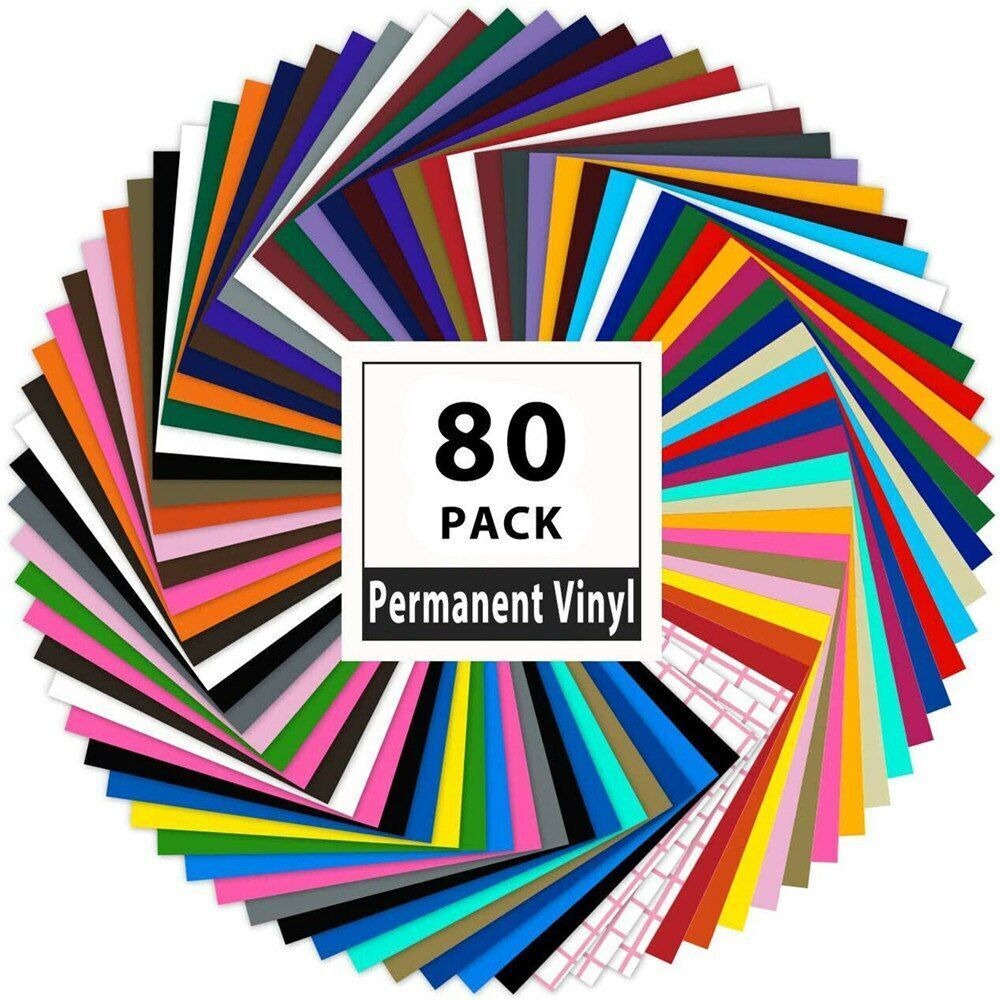 Self-adhesive Vinyl Mixed Package (80pcs)
