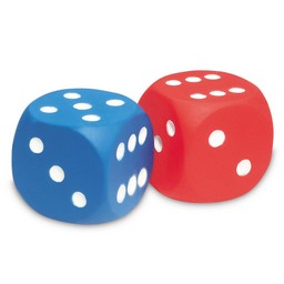 Soft Foam Dot Dice, Set of 2 