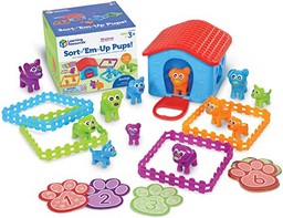 Sort Em' Up Pups Activity Set