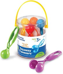 Squeezy Tweezers™, Set of 6