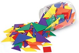 Tangrams Classpack, 6 colors