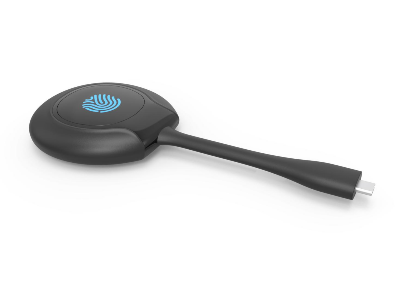 Wireless dongle for interactive display