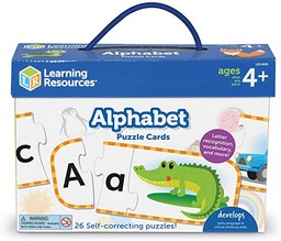 Upper & Lowercase Alphabet Puzzle Cards