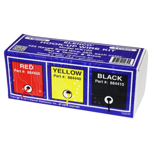 Elenco 3 Color Wire Kit