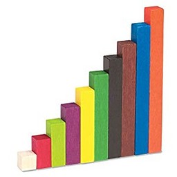 Wooden Cuisenaire® Rods Small Group Set