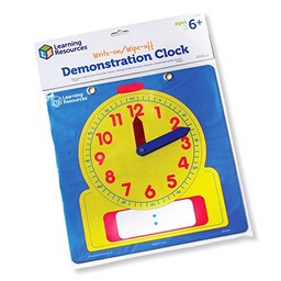 Write & Wipe Student Clocks